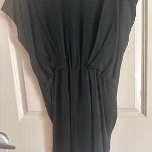 Gibson Latimer Asymmetrical Black Dress